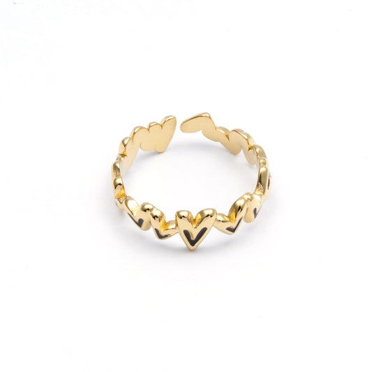 Ring stainless steel GOUD - R40158120399