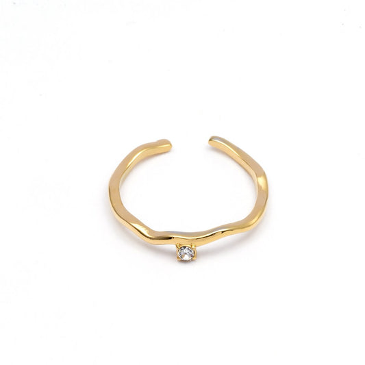 Ring stainless steel GOUD - R40178110350